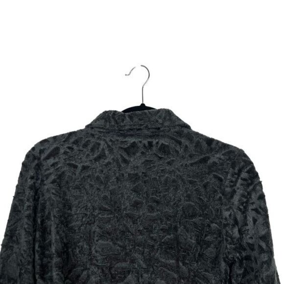 Join Me Gray Textured Skirt and Jacket Set Small - Picture 10 of 15